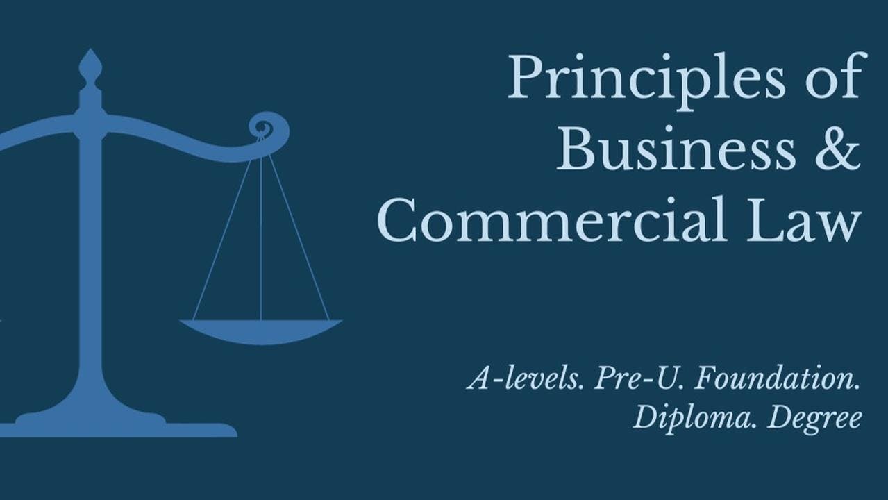 Principles of Business & Commercial Law (Tertiary)